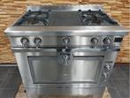 Luxe La Cornue GRAND MAMAN 90cm RVS Coupe de Fue, 60 cm of meer, Ophalen of Verzenden, Zo goed als nieuw, Energieklasse A of zuiniger