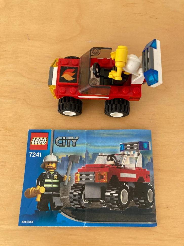 LEGO City - Brandweerauto - 7241, Kinderen en Baby's, Speelgoed | Duplo en Lego, Zo goed als nieuw, Lego, Complete set, Ophalen of Verzenden