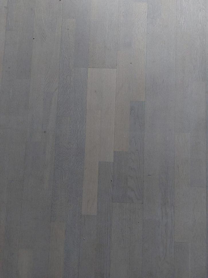 Parket Bergland rustiek eiken whitewashed - verhuisbaar, Doe-het-zelf en Verbouw, Vloerdelen en Plavuizen, Gebruikt, Parket, Hout