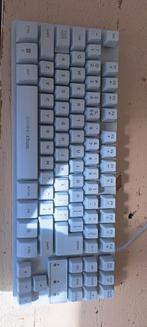 Een perfect werkend gaming toetsenbord met paarse lgb lights, Trust GXT Gaming, Gaming toetsenbord, Ophalen of Verzenden, Zo goed als nieuw