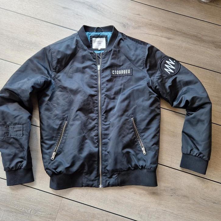 Jack & Jones Core Bomberjack Heren - Maat S, Kleding | Heren, Overige Herenkleding, Zo goed als nieuw, Ophalen of Verzenden