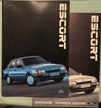 Brochure 1987 Ford Escort, Verzenden, Zo goed als nieuw, Ford