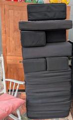 Grote zwarte kussen set – perfect voor zelfbouw palletbank, Huis en Inrichting, Woonaccessoires | Kussens, Ophalen, Gebruikt, Zwart