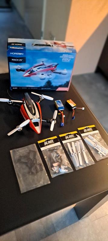 E-Flite Blade Mach 25 FPV Racer Electro Quadcopter BNF.  beschikbaar voor biedingen