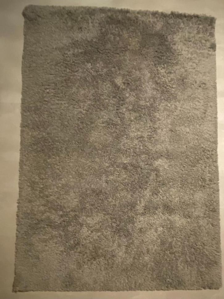 Hoogpolig grijs vloerkleed van Ikea, Huis en Inrichting, Stoffering | Tapijten en Kleden, Zo goed als nieuw, 100 tot 150 cm, 150 tot 200 cm