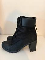 Timberland veterlaarsjes met hak maat 38, Kleding | Dames, Zwart, Lage of Enkellaarzen, Ophalen of Verzenden, Zo goed als nieuw