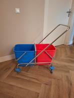 Dubbele mopwagen profi, Ophalen