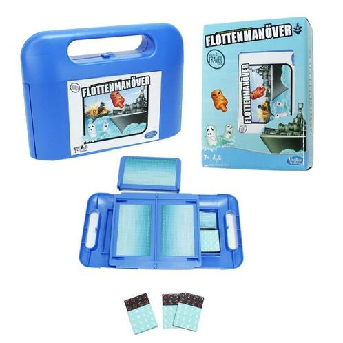 Hasbro Gaming,flottenmanöver (zeeslag) travel, Hobby en Vrije tijd, Gezelschapsspellen | Overige, Zo goed als nieuw, Een of twee spelers