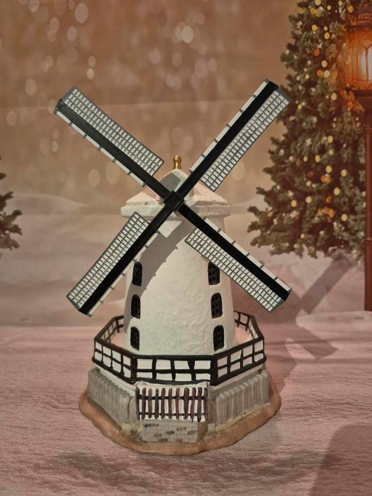 Luville white stone windmill, Diversen, Kerst, Ophalen of Verzenden