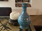 Marokkaanse vaas, Huis en Inrichting, Woonaccessoires | Vazen, Ophalen of Verzenden, Blauw, Steen, Minder dan 50 cm