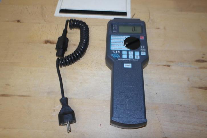 Nieaf Smitt rct-s Aardlek schakelaar tester/ aardlektester, Doe-het-zelf en Verbouw, Meetapparatuur, Multimeter, Ophalen of Verzenden