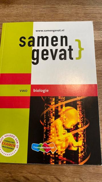 Examenbundels sanengevat - VWO Biologie beschikbaar voor biedingen