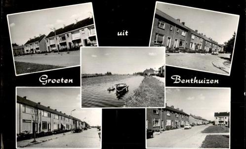 Benthuizen 5 afb. jaren 60, Verzamelen, Ansichtkaarten | Nederland, Ongelopen, Zuid-Holland, 1960 tot 1980, Verzenden