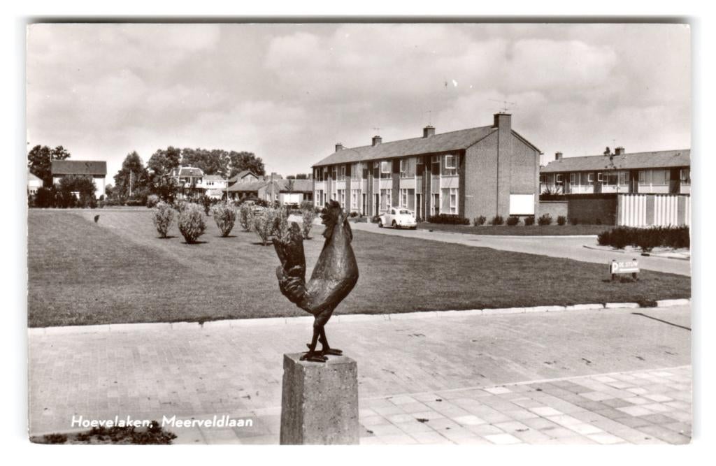 Hoevelaken, Meerveldlaan, Verzenden, 1960 tot 1980, Gelopen, Gelderland