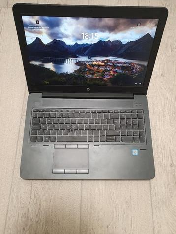 HP Zbook 15u G3 met i7-6820HQ, 16g ram, 512g nvme, gpu beschikbaar voor biedingen
