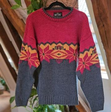 Vintage wollen norway trui vest ijslandse noors dale style  beschikbaar voor biedingen