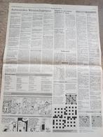 Nieuwtjes over Paul McCartney en Jerry Hall (krant 1999), Ophalen of Verzenden, 1980 tot heden, Knipsel(s)