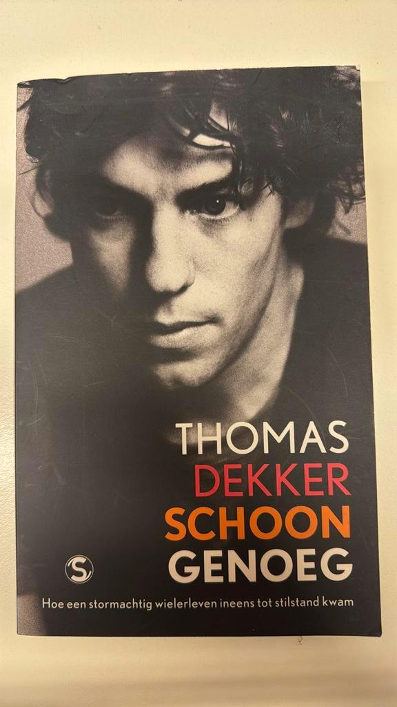 Thomas Dekker - Schoon genoeg, Boeken, Sportboeken, Zo goed als nieuw, Lopen en Fietsen, Ophalen of Verzenden