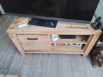 Vol houten tv meubel en salontafel, Ophalen, Zo goed als nieuw, 25 tot 50 cm, Minder dan 100 cm