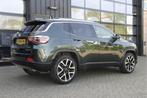 Jeep Compass 1.3T Limited Automaat | NL-Auto | Carplay | LED, 4 cilinders, 150 pk, Leder en Stof, Bedrijf