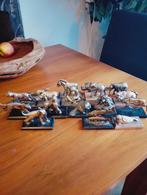 Zilveren verzilverde WWF verzameling 17 stuks, Ophalen of Verzenden, Zo goed als nieuw, Wild dier, Beeldje of Figuurtje