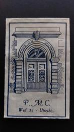 Utrecht, P.M.C., Verzenden, Nederland
