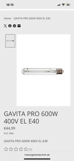 Gavita Pro 600W 400V EL Bulben nieuw!, Ophalen, Nieuw