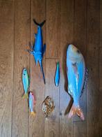 Keramische Vissen Wanddecoratie, Ophalen of Verzenden, Gebruikt