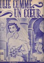 Bo104 bladmuziek jolie comme un coeur -, Ophalen of Verzenden, Zo goed als nieuw, Klassiek
