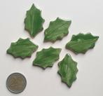 Mozaïek steentjes handgemaakte keramiek hulst blaadjes, D3, Hobby en Vrije tijd, Knutselen, Ophalen of Verzenden, Nieuw, Materiaal