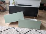 BESTÅ Tv-meubel lades 2 stuks groen, Ophalen of Verzenden, Gebruikt, 25 tot 50 cm, 150 tot 200 cm