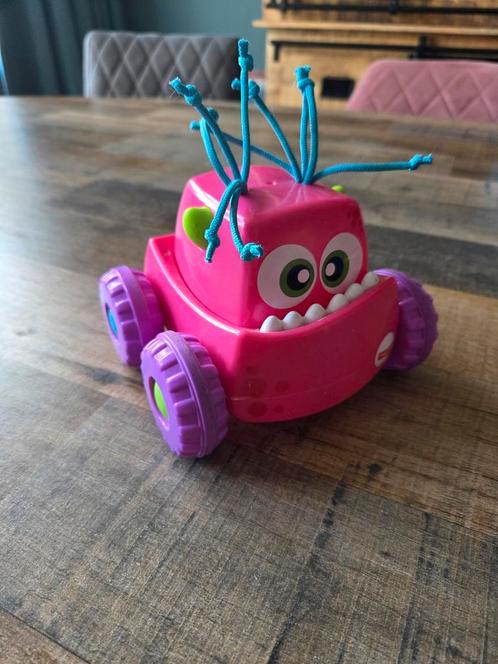 Fisher-Price Monsterauto Roze, Kinderen en Baby's, Speelgoed | Overig, Zo goed als nieuw, Jongen of Meisje, Ophalen of Verzenden