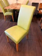 Eetkamerstoelen groen kunstleder (ca 15 stuks), Ophalen, Gebruikt, Overige kleuren, Vijf, Zes of meer stoelen