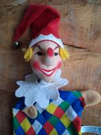 Kersa handpop poppenkastpop Clown handgemaakt, Kinderen en Baby's, Speelgoed | Poppen, Ophalen of Verzenden, Overige typen
