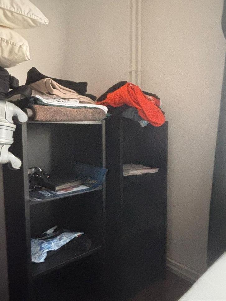 BILLY Bookcase – Black/Brown Wood-Effect | 65% Discount, Huis en Inrichting, Kasten | Boekenkasten, Zo goed als nieuw, Minder dan 100 cm