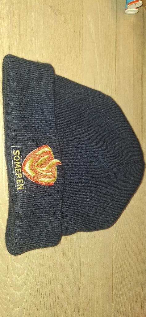 Brandweer Someren muts (17126), ., Overige typen, Ophalen of Verzenden, Zo goed als nieuw