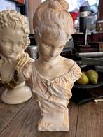 barok borstbeeld van klassieke vrouw uit een erfenis, Verzamelen, Beelden en Beeldjes, Ophalen of Verzenden, Gebruikt, Mens