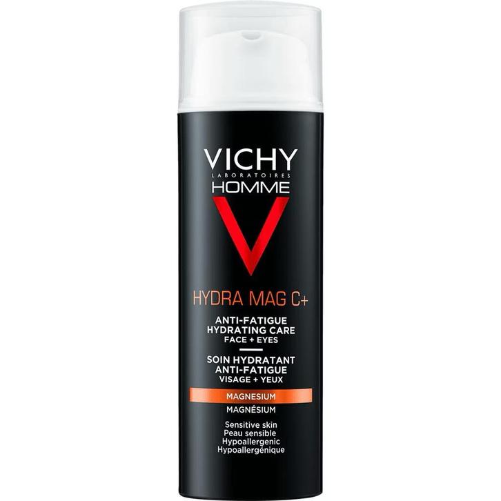 Vichy Homme Hydra Mag C+ Dagcrème Gevoelige Huid 50 ML, Sieraden, Tassen en Uiterlijk, Uiterlijk | Gezichtsverzorging, Nieuw, Verzorging
