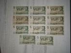 Collectie van 5 Gulden Biljetten (11 stuks), Postzegels en Munten, Bankbiljetten | Nederland, Ophalen of Verzenden, 5 gulden, Los biljet