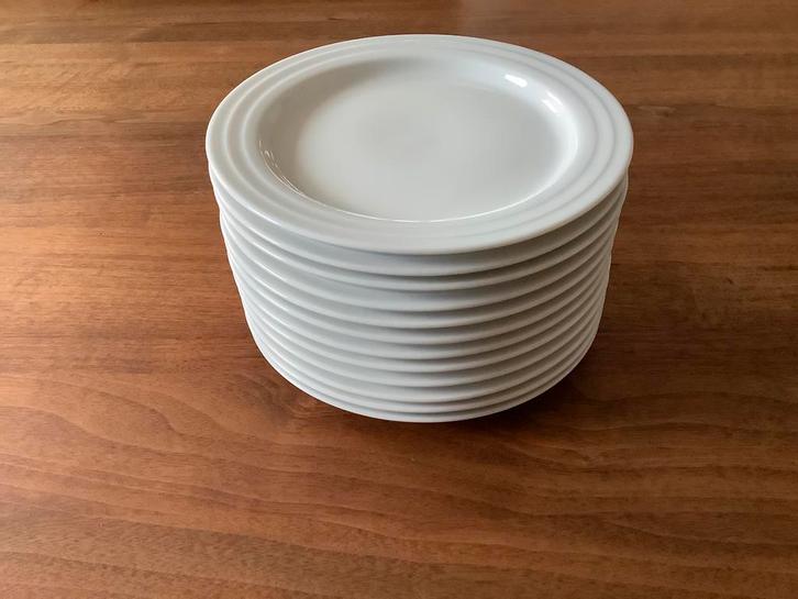 Thomas Trio serviesgoed, 12 gebakbordjes, 16 cm, wit., Huis en Inrichting, Keuken | Servies, Zo goed als nieuw, Bord(en), Overige stijlen