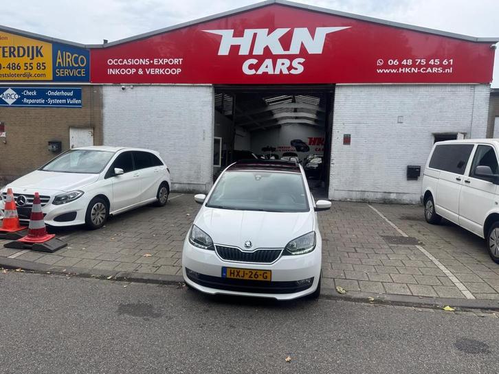 Skoda CITIGO 1.0 Greentech Ambition bj 2018 panoramdak, Auto's, Skoda, Bedrijf, Te koop, Citigo, ABS, Airbags, Airconditioning