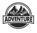 camper caravan auto bus sticker adventure met vogel, The River House, Info@theriverhouse.nl, Nieuw, Ophalen of Verzenden