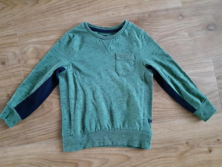 Longsleeve groen WE in maat 98, Kinderen en Baby's, Kinderkleding | Maat 98, Zo goed als nieuw, Jongen, Shirt of Longsleeve, Ophalen of Verzenden