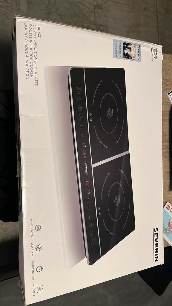 Severin DK 1031, Witgoed en Apparatuur, Kookplaten, Nieuw, Vrijstaand, Elektrisch, 3 kookzones of minder, Ophalen of Verzenden