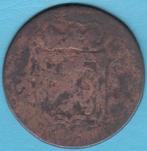 Nederlands-Indië 1/2 Stuiver 1819, Scho. 671 in munthouder, Postzegels en Munten, Munten | Nederland, Ophalen of Verzenden, Vóór koninkrijk