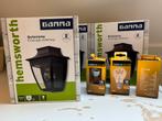 3x buitenlamp Hemsworth Gamma + 3x ledlamp, Tuin en Terras, Buitenverlichting, Ophalen, Wandlamp, Nieuw, Netvoeding