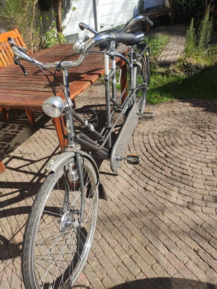 Gazelle Tandem | Vakantiefiets | TE HUUR, Fietsen en Brommers, Fietsen | Tandems, Zo goed als nieuw, Minder dan 10 versnellingen
