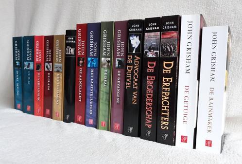 15 spannende boeken van John Grisham in paperback uitvoering, Boeken, Thrillers, Nederland, Ophalen of Verzenden