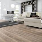 Pvc Plak Coast Oak Pine Taupe Opruim prijs : €7,95p/m2, Plak Pvc vloer Taupe kleur, Crème, 75 m² of meer, Nieuw