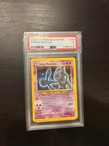 Pokemon - Shining Mewtwo PSA5 beschikbaar voor biedingen
